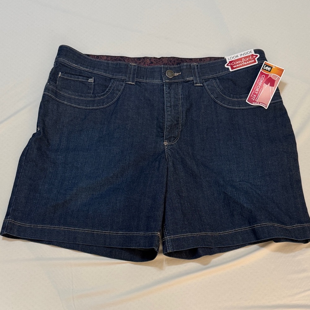 Lee Women's Classic Indigo Jean Shorts